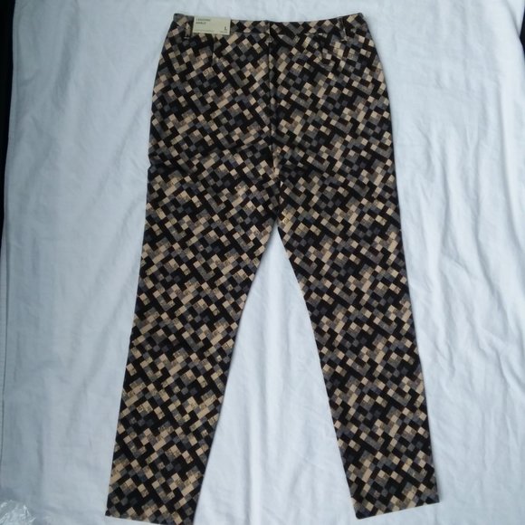 Soft Surroundings Ankle Legging Mosaic Print Size L (14-16) NWT & Packaging - Picture 2 of 5